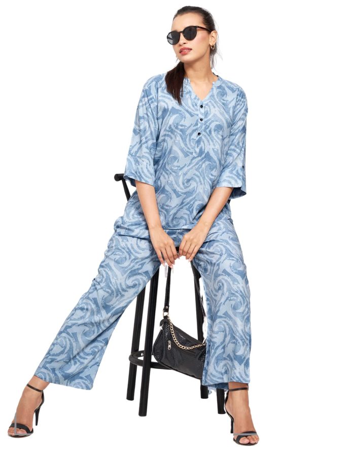 Relaxed fit cotton co-ord