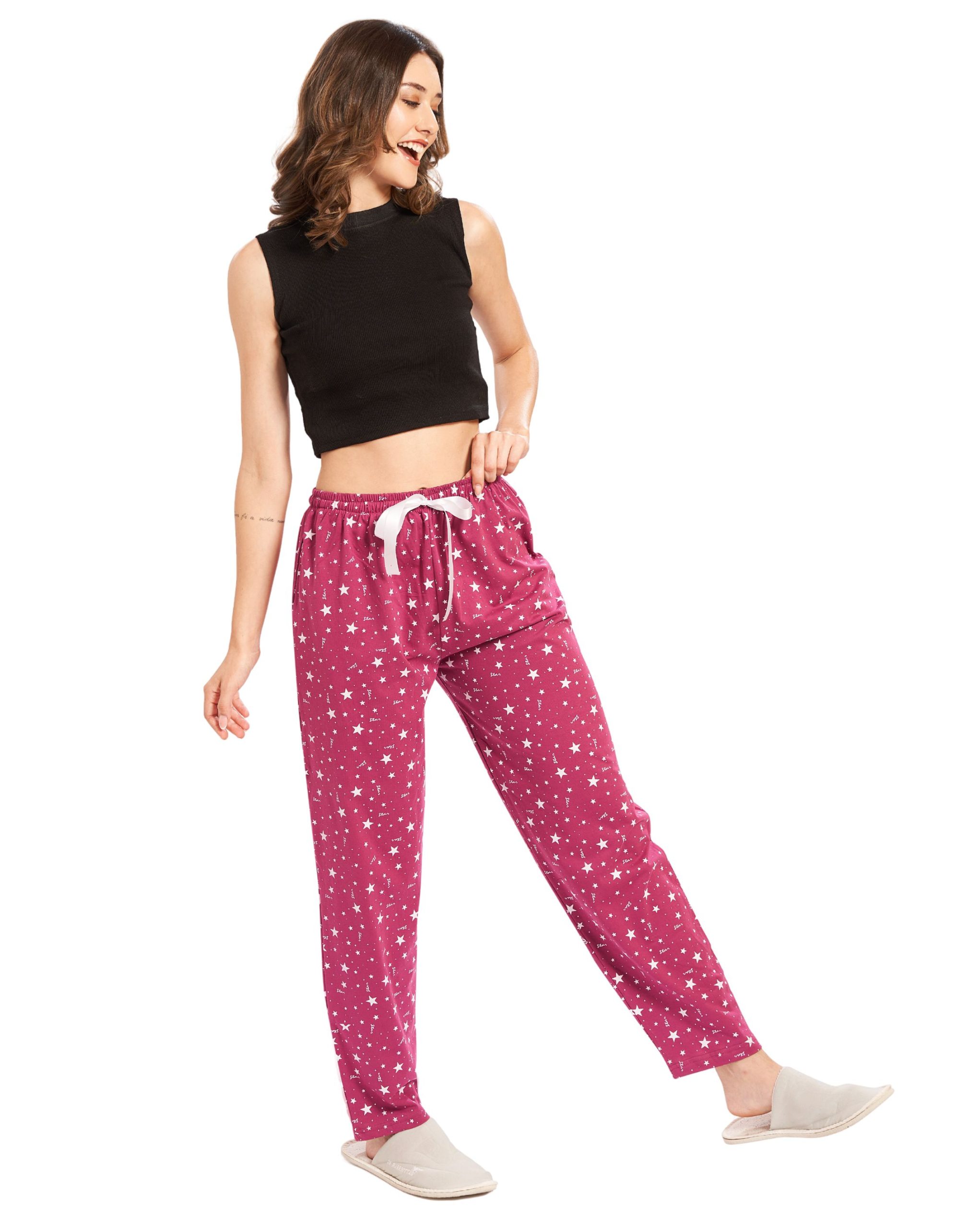 Women's pyjama pant for a chic and comfy night at home