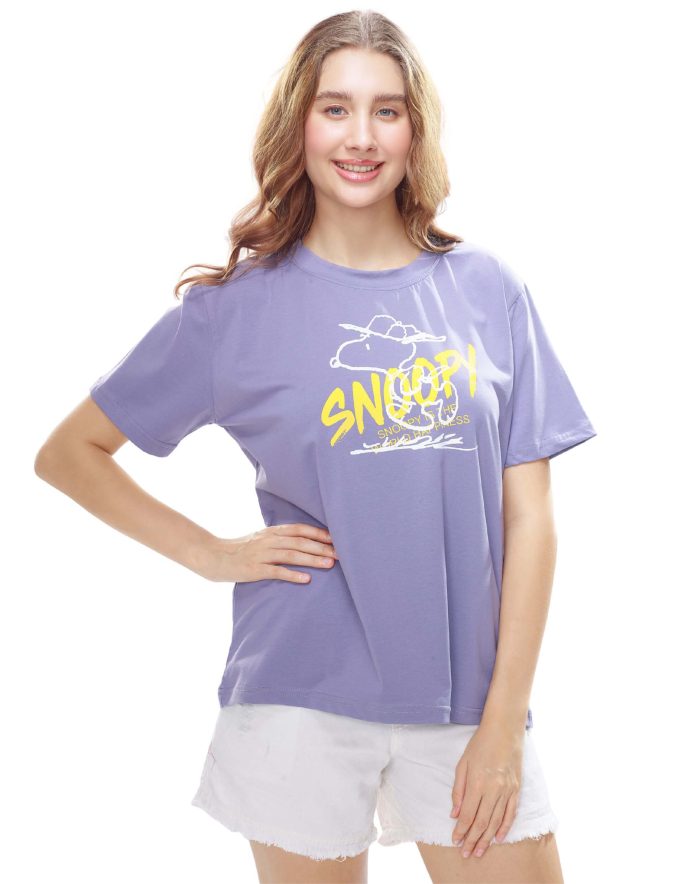Long printed t-shirt for women – comfy & stylish