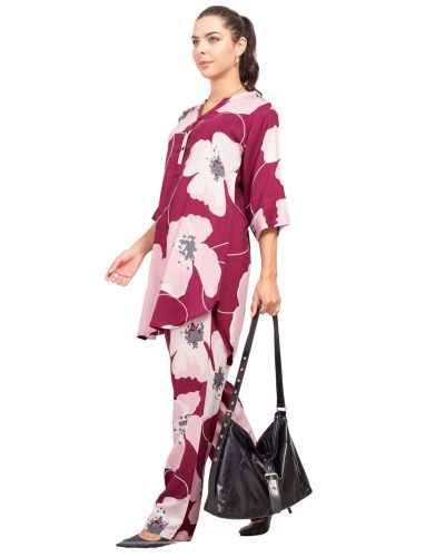 Relaxed fit cotton co-ord