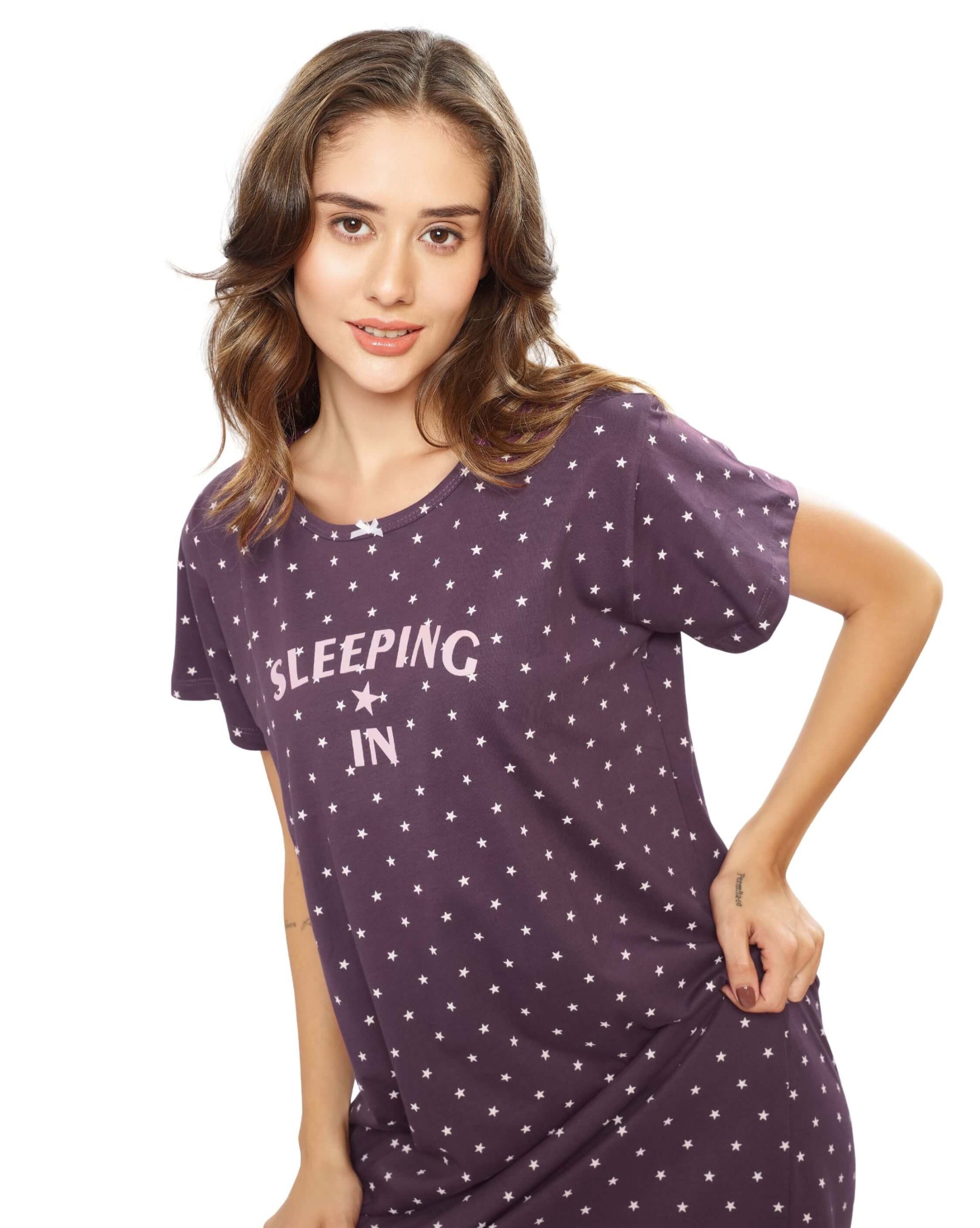 Women's cozy nighty for comfortable sleepwear