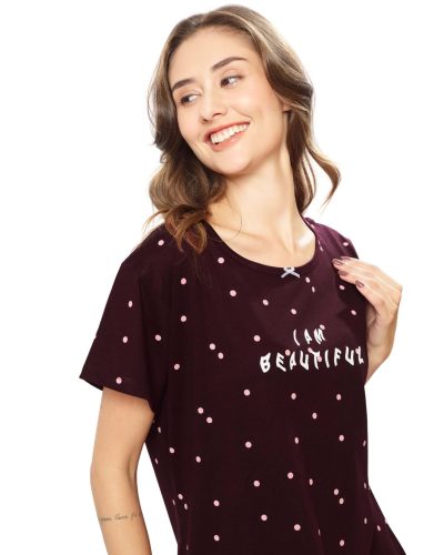 Women's sleepwear short nighty for a dreamy night