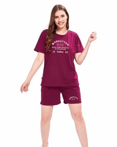 Women's satin shorts set for a luxurious bedtime experience