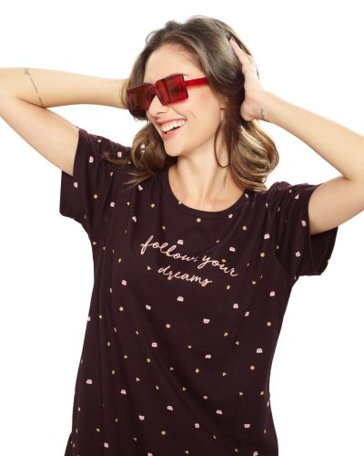 Sleep in comfort with women’s short nighty nightwear