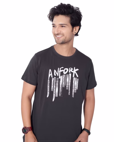 Mens dark grey shorts set trendy and comfortable