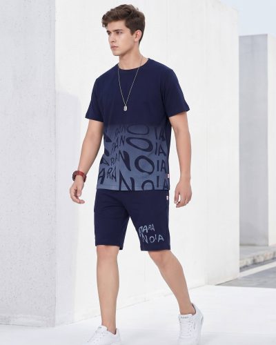 Men's Shorts Set Navy Blue