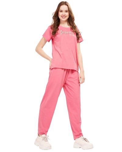 WEET Women's Printed Night Suit for Women 209B