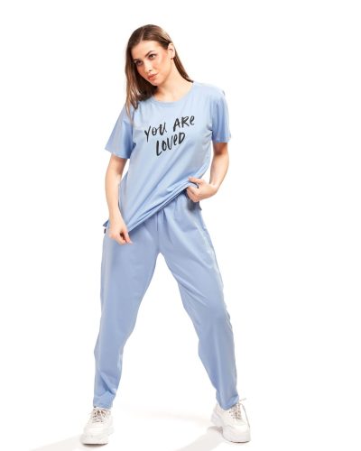 WEET Women's Printed Night Suit for Women 210A