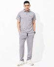 WEET Cotton Polo T-Shirt with Pocket and Pyjama Set for Men,Night Wear for Men,Men's Pyjama Set 149
