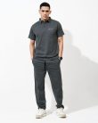 WEET Cotton Polo T-Shirt with Pocket and Pyjama Set for Men,Night Wear for Men,Men's Pyjama Set 149B