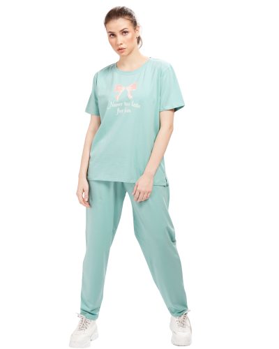 WEET Women's Printed Night Suit for Women 212B