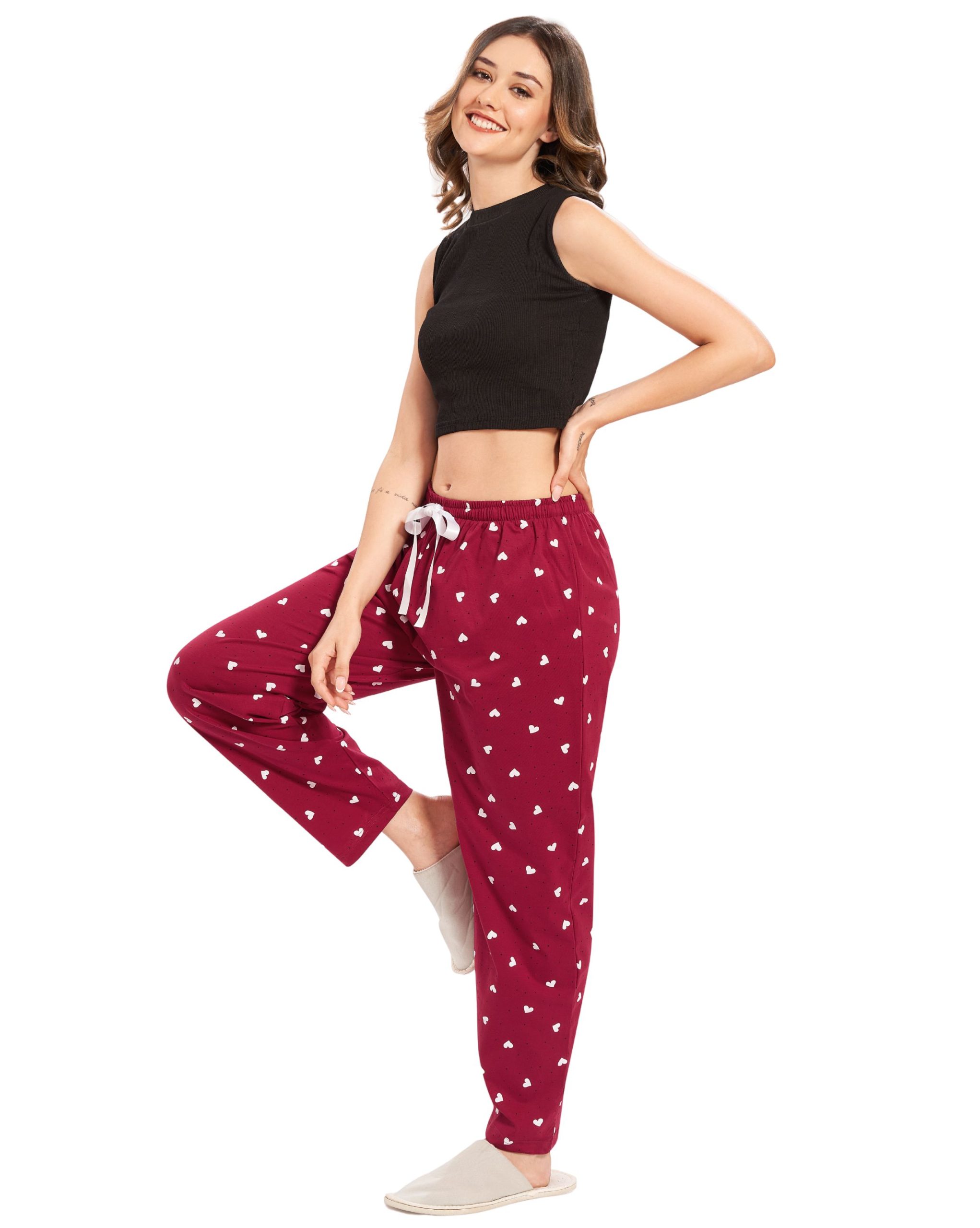Cozy women's pyjama pant for chilly nights