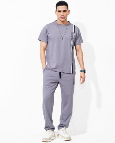 WEET Cotton T-Shirt and Pyjama Set for Men,Night Wear for Men,Co Ord Set 152