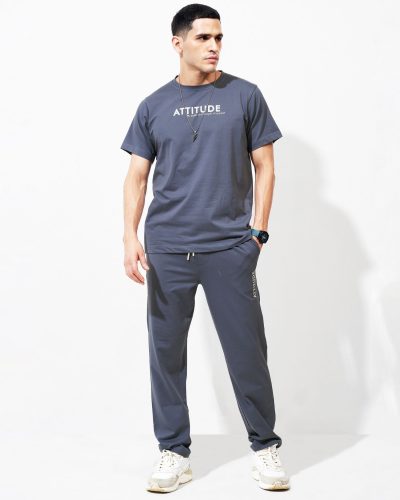 WEET Cotton T-Shirt and Pyjama Set for Men,Night Wear for Men,Co Ord Set 153