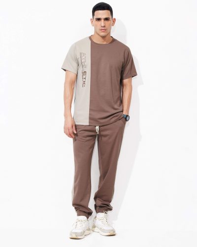 WEET Cotton T-Shirt and Pyjama Set for Men,Night Wear for Men,Men's Pyjama Set 151