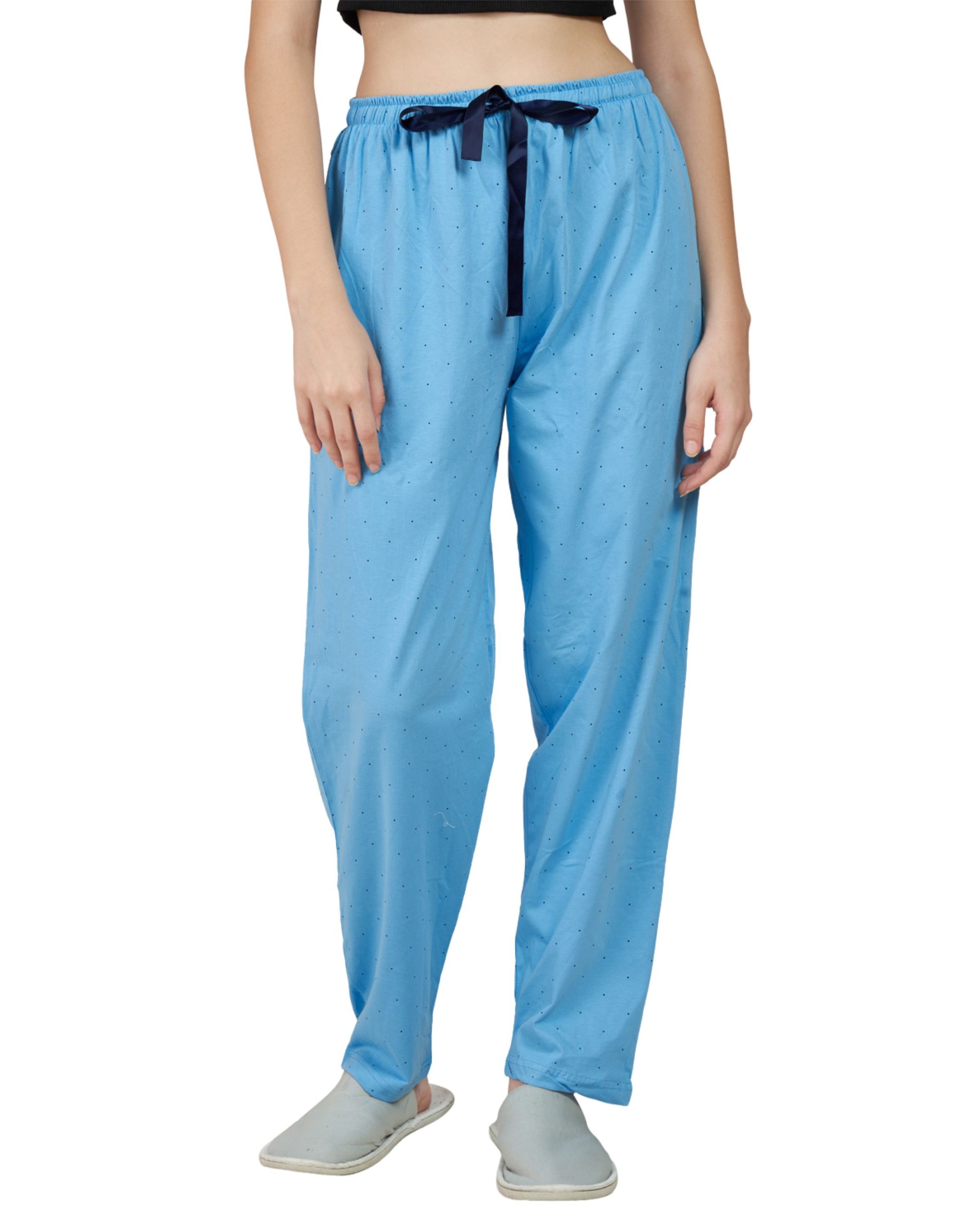 Women's pyjama pant with an elasticated waist for flexibility