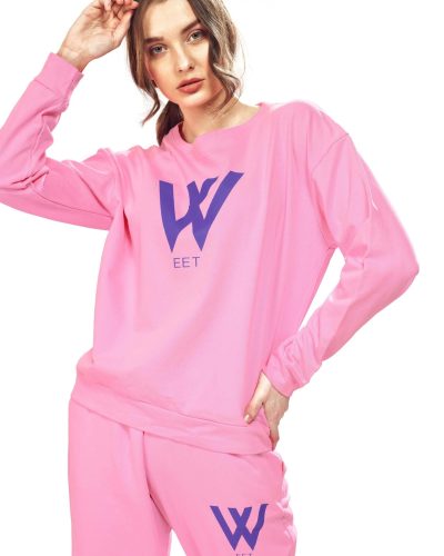 Trendy women's co-ord set featuring T-shirt and joggers