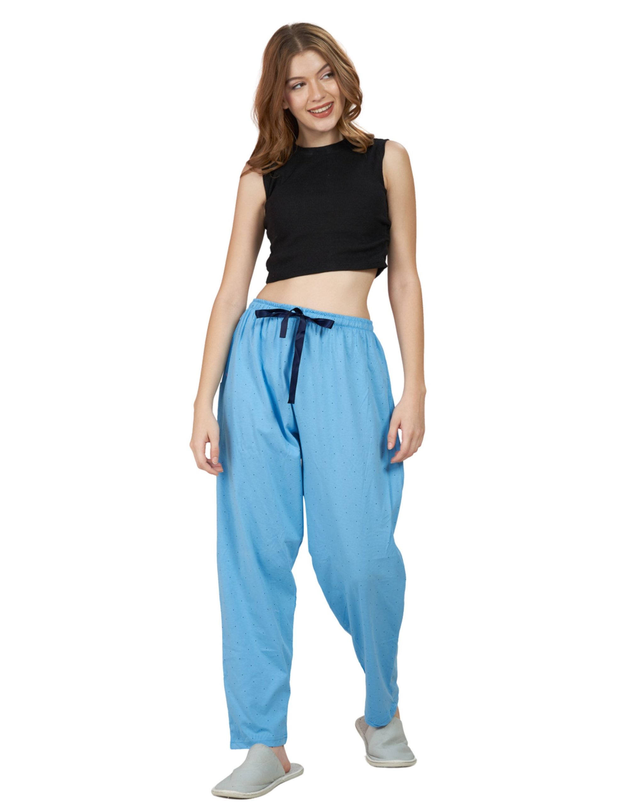 Soft women's pyjama pant with a cozy, stretchy waistband