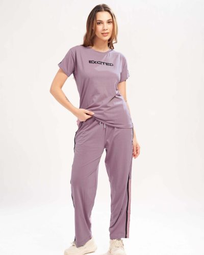 WEET Women's Printed Night Suit for Women 215B