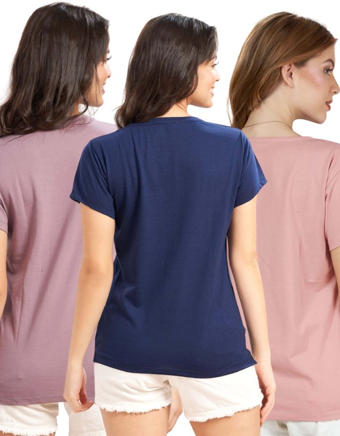 Pack of cotton t-shirts for girls – affordable set