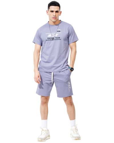 WEET Cotton T-Shirt and Shorts Set for Men | Men's Nightwear MCS144