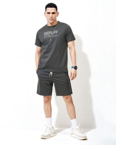 WEET Cotton T-Shirt and Shorts Set for Men | Men's Nightwear MCS145B