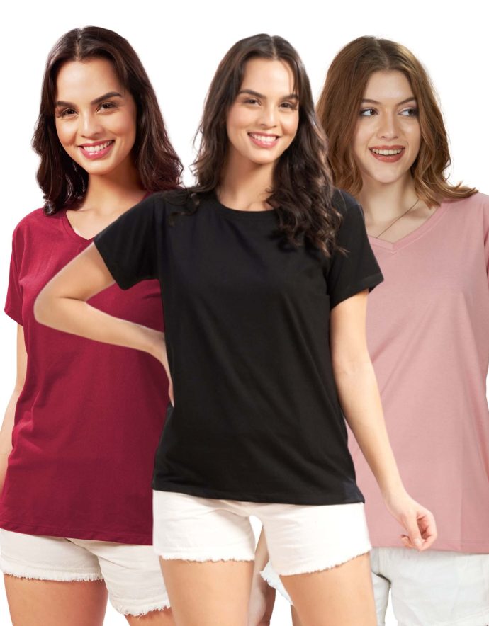 Trendy half sleeve t-shirt for girls online