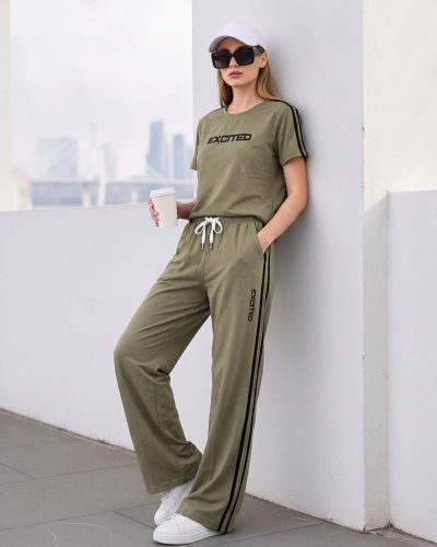 WEET Women's Printed Night Suit for Women 215A