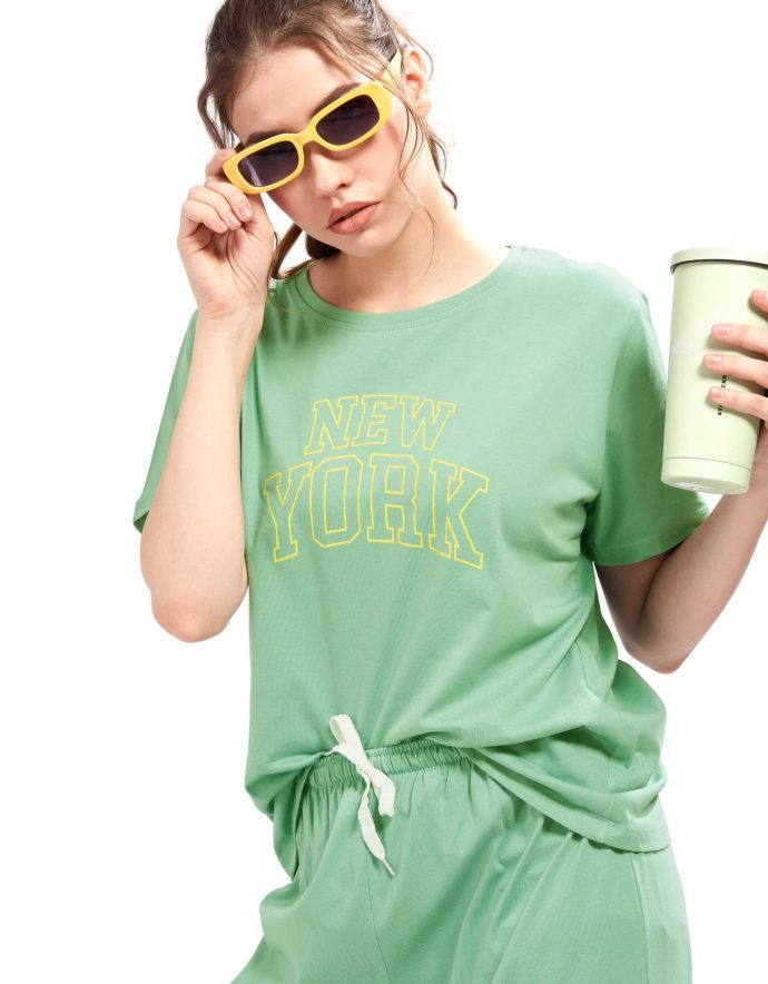 Women's cotton pyjama set