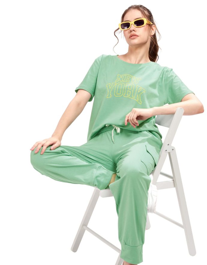 Women's cotton pyjama set