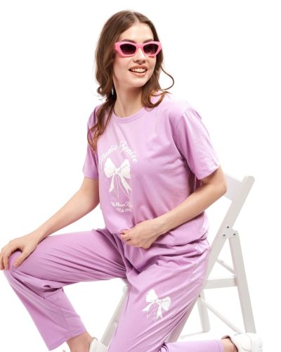 Women’s pajama set with soft fabric