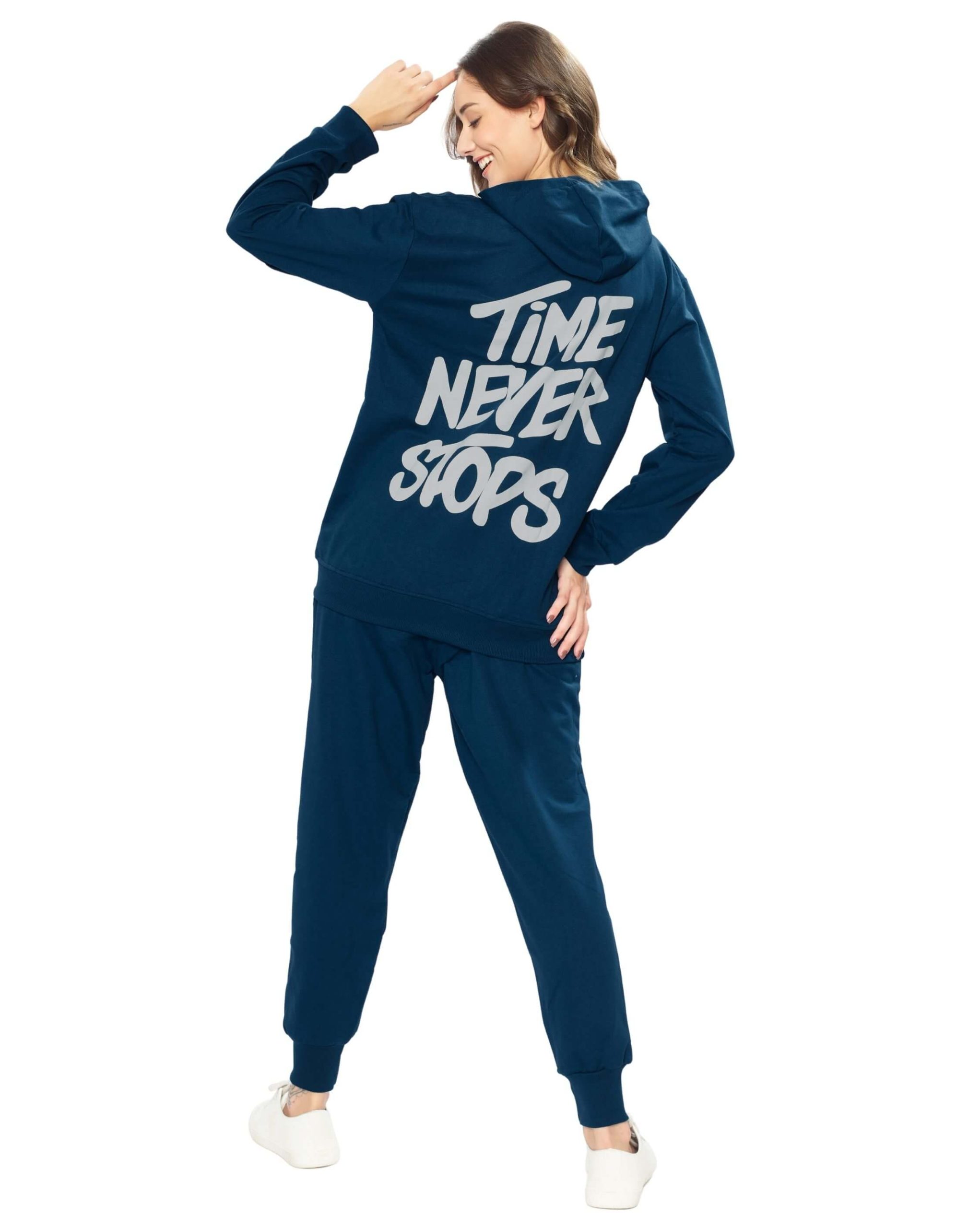 Stylish women's co-ord set featuring T-shirt and joggers pants