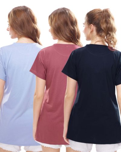 Long printed t-shirt for women – comfy & stylish