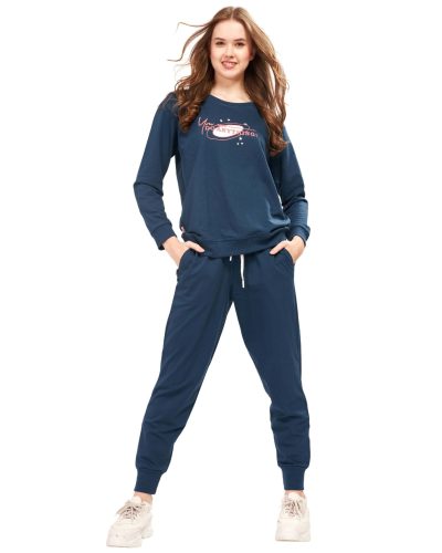 WEET Cotton Sweatshirt & Joggers Tracksuit | Women Co-ord Set 415B