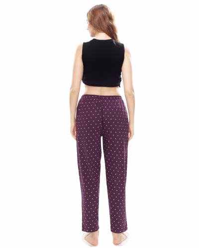 Cozy women's pyjama pant perfect for chilly evenings