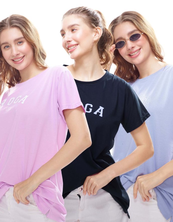 Women’s daily wear t-shirt combo – pack of 3