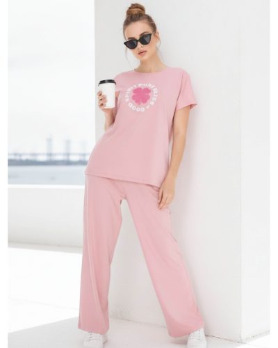 Women's Co-Ord Set- light pink
