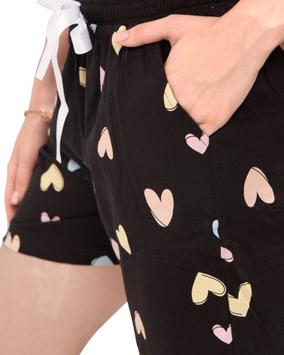 Breathable cotton shorts for lounging