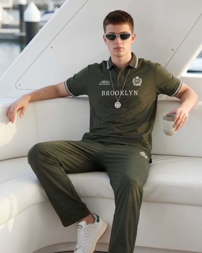WEET Cotton T-Shirt and Pyjama Set for Men, Night Wear for Men 166