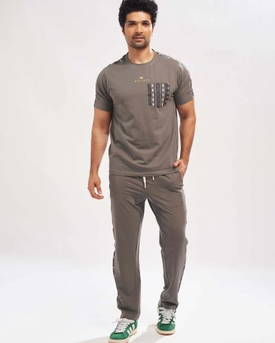 WEET Cotton T-Shirt and Pyjama Set for Men,Night Wear for Men 162