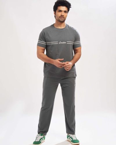 WEET Cotton T-Shirt and Pyjama Set for Men,Night Wear for Men,Men's Pyjama Set 164