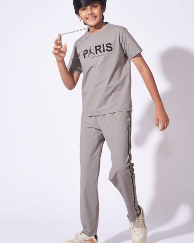 WEET Boys Cotton T-Shirt and Pyjama Set | Printed Nightwear Coord Set 8221