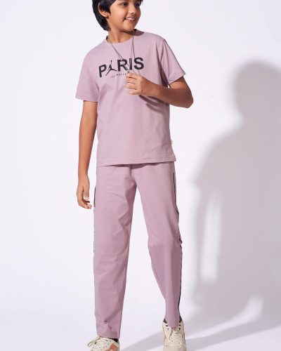 WEET Boys Cotton T-Shirt and Pyjama Set | Printed Nightwear Coord Set 8221B